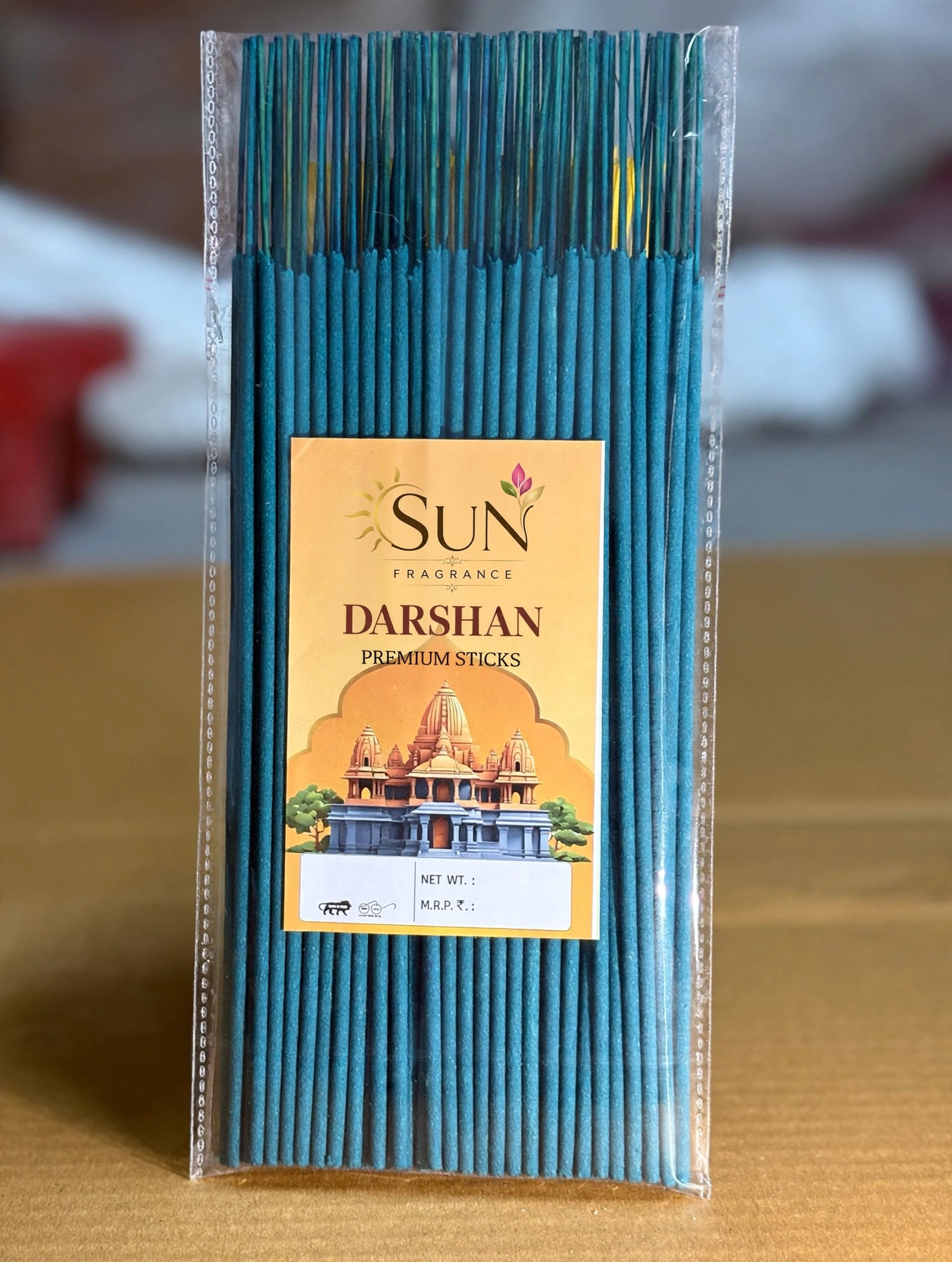 DARSHAN - teal blue Agarbatti sticks