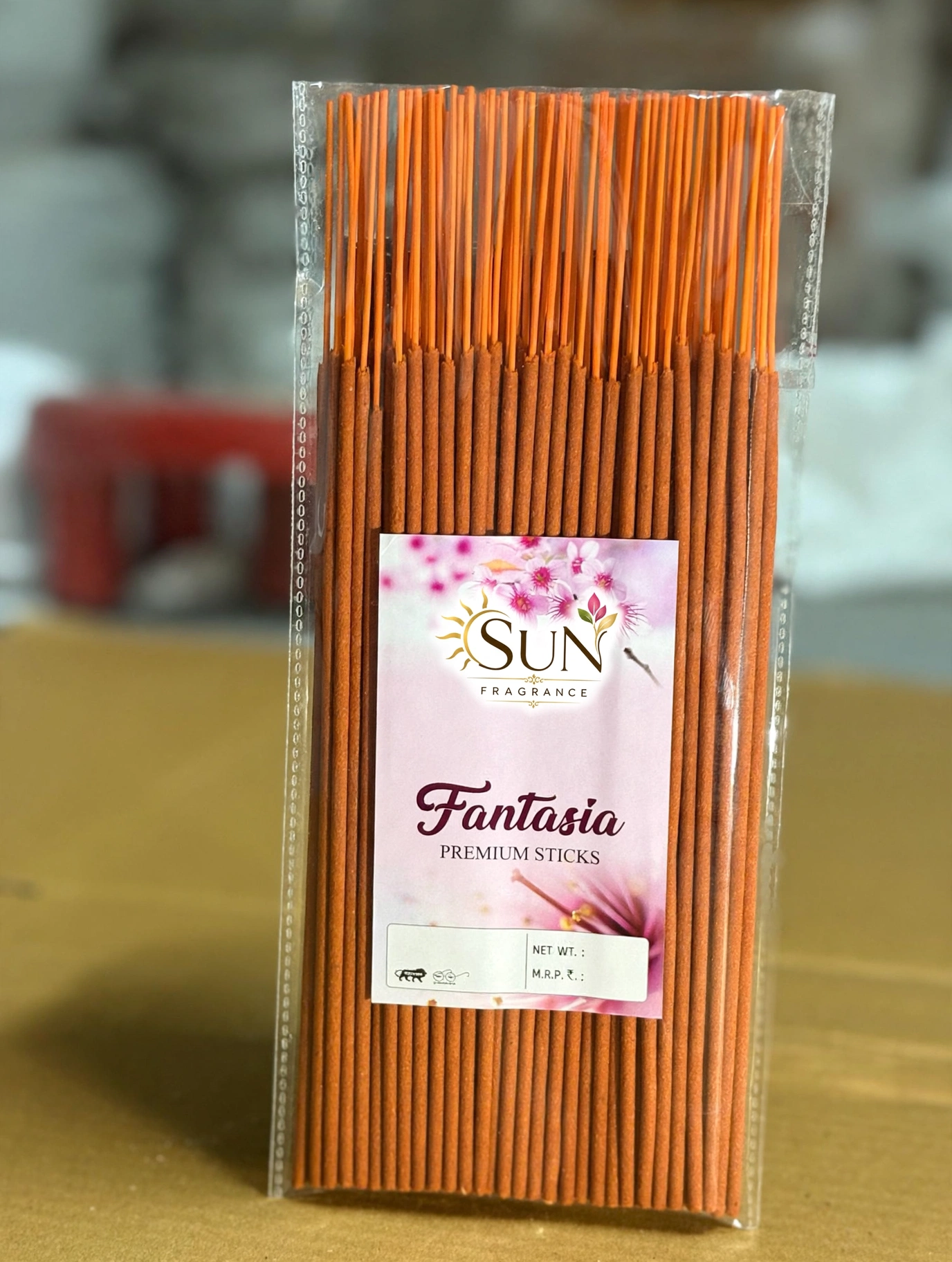 Fantasia - orange-brown agarbatti sticks