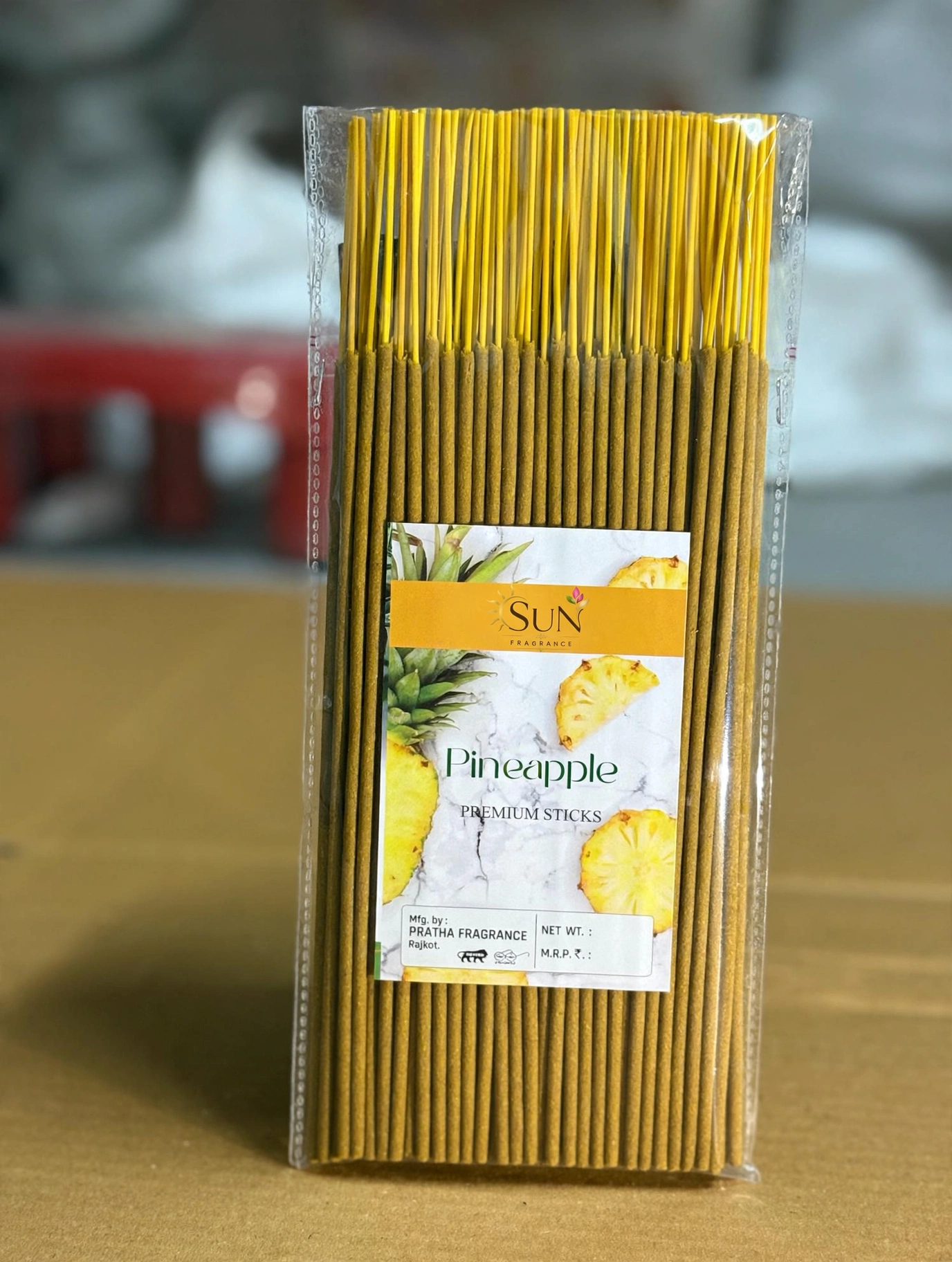 Pineapple - yellow Agarbatti sticks